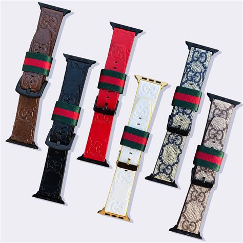 cheap gucci apple watch bands|gucci apple watch band original.